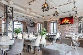 Готовый ресторан с оборудованием и мебелью